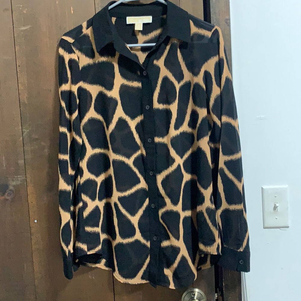Michael Michael Kors Printed Blouse